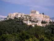 Image of view near writers apartment in Athens